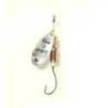 Lingurita rotativa DAM EFFZETT SINGLEHOOK NR.1, 3g, Silver