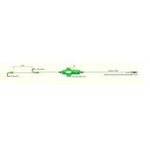 Montura MADCAT ADJUSTA B RIVER WORM&SQUID 1.00mm, 2x6/0, 160cm, 20g