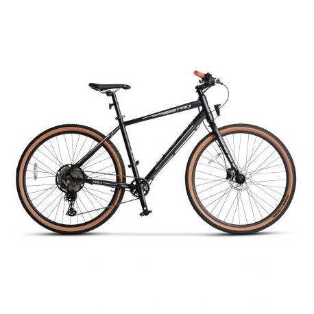 Bicicleta trekking CARPAT PRO C29271H, roti 29", frane hidraulice, Negru/Gri