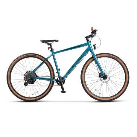 Bicicleta trekking CARPAT PRO C29271H, roti 29", frane hidraulice, Turquoise/Negru