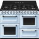 Aragaz pe gaz SMEG Victoria TR4110AZ, termoventilat, 110x60 cm