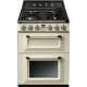 Aragaz pe gaz SMEG Victoria TR62P, termoventilat, static, 60x60 cm