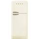 Frigider SMEG 50's Style FAB50RCRB5, Clasa E, crem, 524 litri