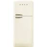 Frigider SMEG 50's Style FAB50RCRB5, Clasa E, crem, 524 litri