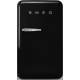 Frigider SMEG 50's Style FAB10HRBL5, Clasa E, negru, 135 litri