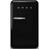 Frigider SMEG 50's Style FAB10HRBL5, Clasa E, negru, 135 litri