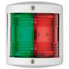 Lumina navigatie bicolora OSCULATI Utility 77, 225° rosu-verde, carcasa alba