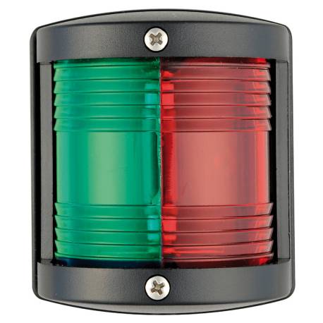 Lumina navigatie bicolora OSCULATI Utility 77 black, 225° rosu-verde