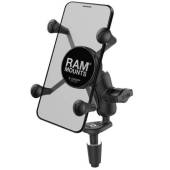Suport smartphone moto RAM X-Grip cu baza Fork Stem RAM-B-176-A-UN7U
