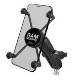 Suport smartphone moto RAM X-Grip Large cu baza Handlebar Clamp RAM-B-176-A-UN7U