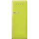Frigider SMEG 50's Style FAB28RLI5, Clasa D, 270 l, verde lime