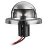 Lumina navigatie pupa ABS Cromat, 135° alb OSCULATI 11.403.02