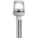 Lumina navigate LED 360° Aerodinamics, stalp inox 60cm, alb