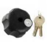 RAM Key Lock Knob with Brass Insert for C Size Socket Arms