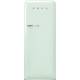 Frigider SMEG 50's Style FAB28RPG5, Clasa D, 270 l, verde pastel