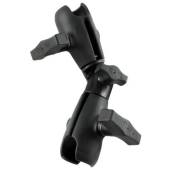 Braț pivotant cu dublă priză și clichet RAP-200-2U - dimensiune C