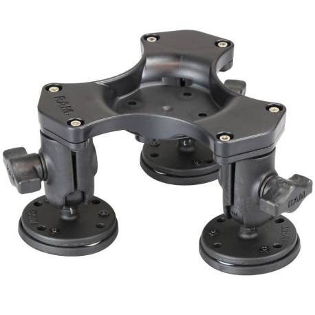 Baza magnetica tripla pentru suporturile RAM MOUNTS