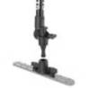 Suport camera actiune RAM Tough-Pole 24" Camera Mount with Single Pipe & Dual Track Base, 61cm