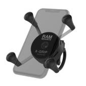 Suport smartphone bicicleta RAM X-Grip cu baza Low Profile Zip Tie Handlebar Base RAP-460Z-UN7U