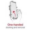 Suport pentru telefon RAM® Quick-Grip™ cu bază pentru ghidon RAM® Tough-Strap™