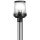 Lumina navigatie LED OSCULATI Advance pe stalp detasabil 60cm, negru