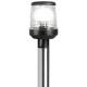 Lumina navigatie OSCULATI Classic 360° pe stalp 60cm, negru