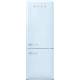 Combina frigorifica SMEG 50's Style FAB38RPB5, Clasa E, 481 litri