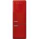 Combina frigorifica SMEG 50's Style FAB38RRD5, Clasa E, 481 litri
