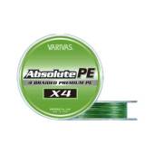 Fir VARIVAS Absolute Premium PE X4 150m 0.085mm 7lb Marking Green