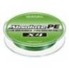 Fir VARIVAS Absolute Premium PE X4 150m 0.128mm 10lb Marking Green