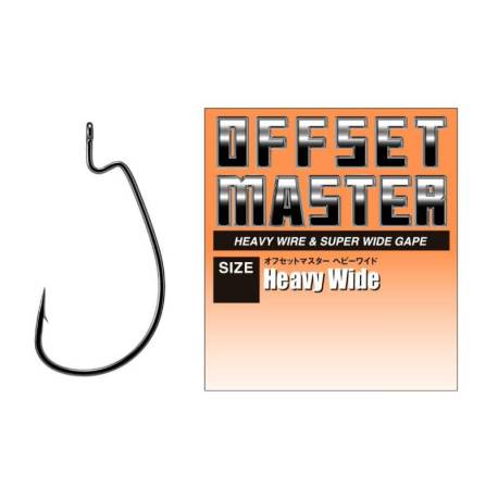 Carlig VARIVAS Offset Master Heavy Wide Nr.5/0 NS Black, 7buc/plic