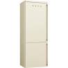 Combina frigorifica SMEG Colonial FA8005LPO5, Clasa E, 481 litri, crem