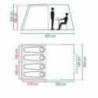 Cort camping COLEMAN Cook 4, 4 persoane