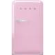 Frigider SMEG 50's Style FAB10HRPK5, Clasa E, roz, 135 litri