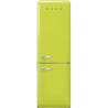 Combina frigorifica SMEG 50's Style FAB32RLI5, Clasa D, 331 litri, verde lime
