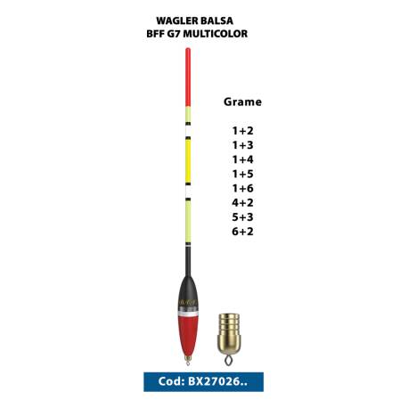 Waggler balsa BFF G7 Multicolor 1+6 game