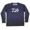 Bluza cu protectie UV DAIWA Long Sleeve T-Shirt Navy marimea XXL