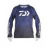 Bluza cu protectie UV DAIWA Long Sleeve T-Shirt Navy marimea XXL