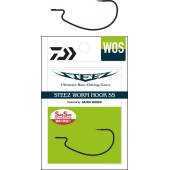 Carlig offset DAIWA Steez Worm Nr.02, 8buc/plic