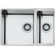 Chiuveta de bucatarie SMEG Universal VSTR4018-2, 1+ 3/4 cuve, 60 cm