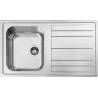 Chiuveta de bucatarie SMEG Universal LPR861, 1 cuva, 86 cm, otel inoxidabil
