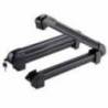 Suport 4 perechi schiuri CRUZ Ski Rack Dark 4, prindere pe bare transversale