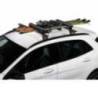 Suport 4 perechi schiuri CRUZ Ski Rack Dark 4, prindere pe bare transversale