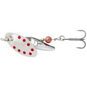 Lingurita rotativa SAVAGE GEAR Sticklebait Nr.4 9.1g Dirty Silver Red