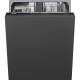 Masina de spalat vase incorporabila SMEG Universal STL271DSH, 5 programe, Clasa D