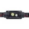 Lanterna frontala PNI Adventure F80 Dual LED, 1000 lm, 6W, 2200 mAh, IP68, cu alimentator PNI CHG300
