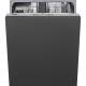 Masina de spalat vase incorporabila SMEG Universal STL281DS, 5 programe, Clasa D