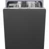 Masina de spalat vase incorporabila SMEG Universal STL281DS, 5 programe, Clasa D