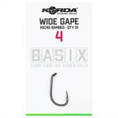 Carlig KORDA BASIX WIDE GAPE Nr.6 10buc/plic