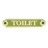 Placuta bronz TOILET, 16x3.2cm